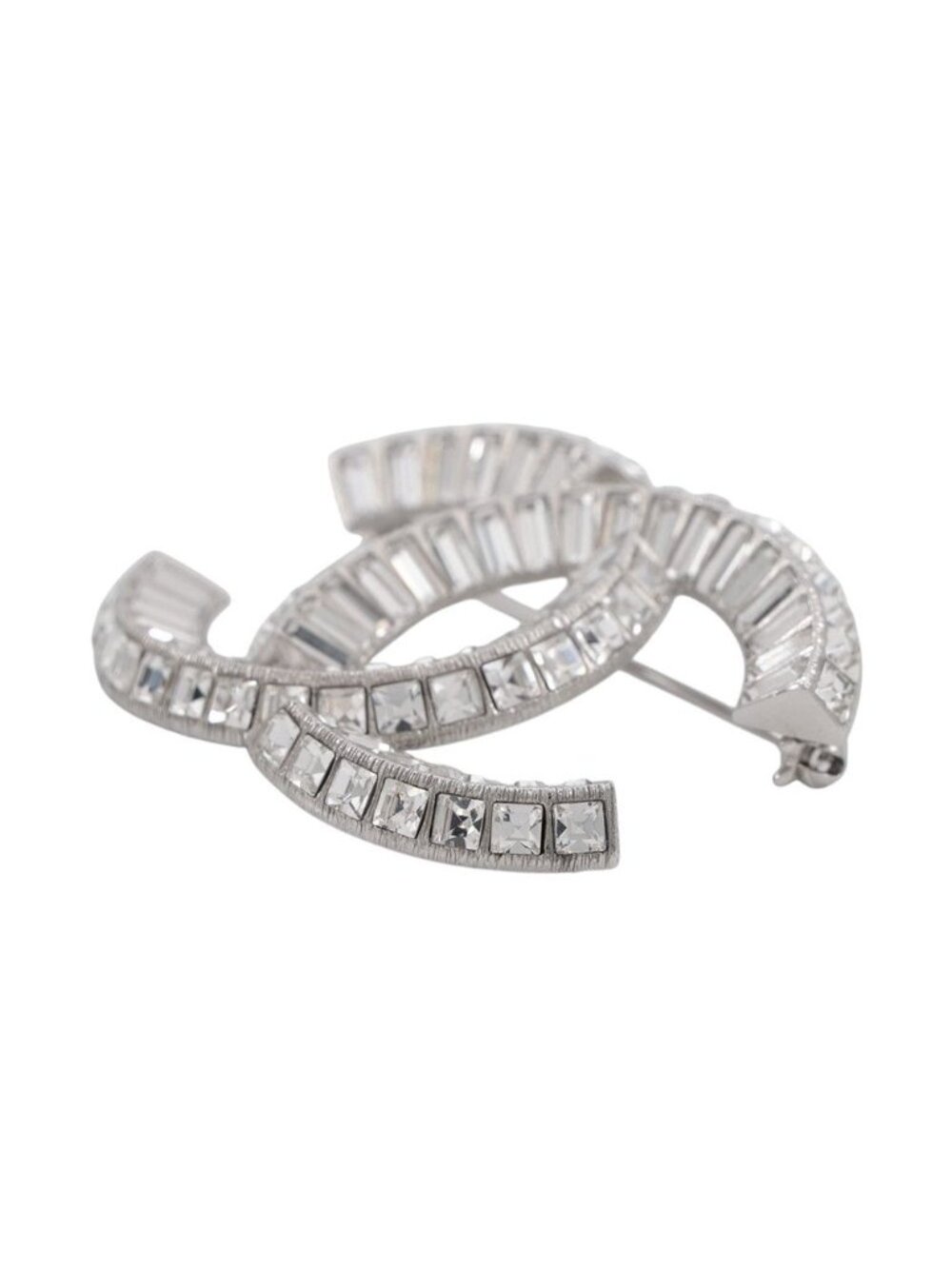 Chanel Brooch CC Logo Rhinestone - Picture 2 of 9